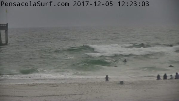 Tuesday Noon Beach and Surf Update 12/5/17