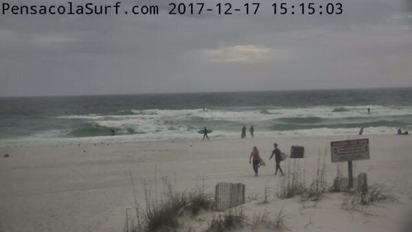 Sunday Afternoon Beach and Surf Report 12/17/17