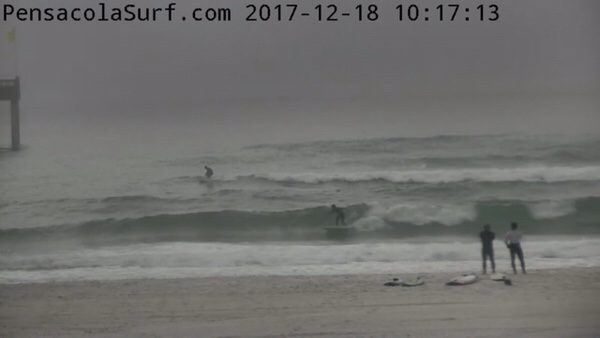 Monday Mid-Day Beach and Surf Report 12/18/17