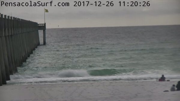 Tuesday Noon Beach and Surf Report 12/26/17