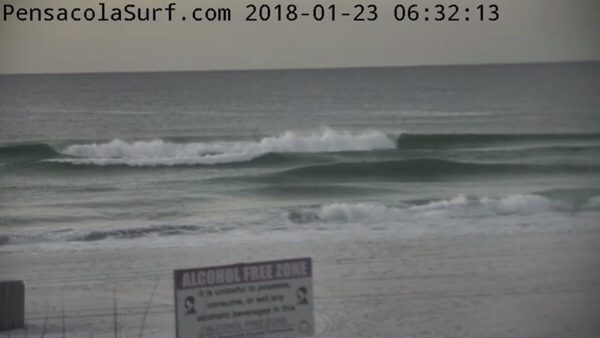 Tuesday Morning Beach and Surf Seport 1/23/18