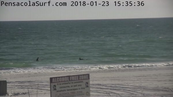 Tuesday afternoon beach and surf report 1/28/18