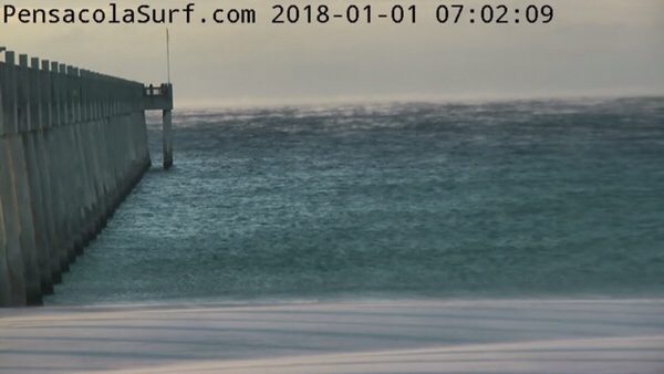 New Year’s Day Monday Morning Beach and Surf Report 1/1/18