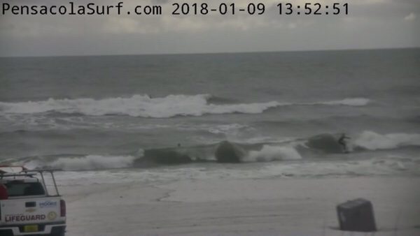 Tuesday Afternoon Beach and Surf Report 1/9/18