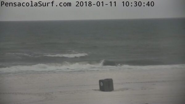 Thursday Mid-Day Beach and Surf Report 1/11/18