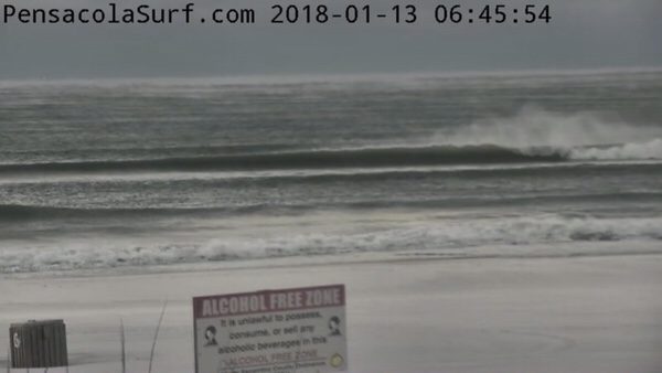 Saturday Morning Beach and Surf Report 1/13/18