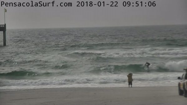 Monday Mid-Morning Beach and Surf Report 1/22/18