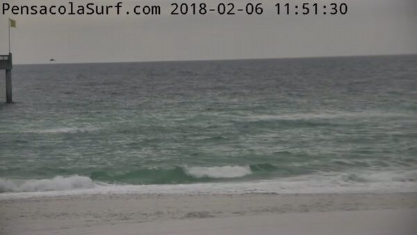 Tuesday Noon Beach and Surf Report 2/6/18