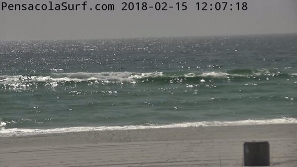 Thursday Noon Beach and Surf Report 2/15/18