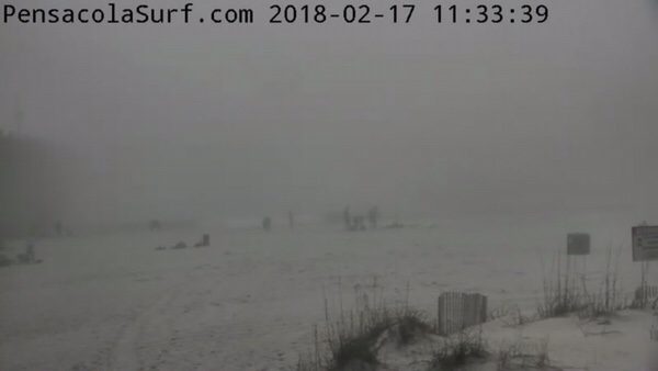 Saturday Noon Beach and Surf Report 2/17/18