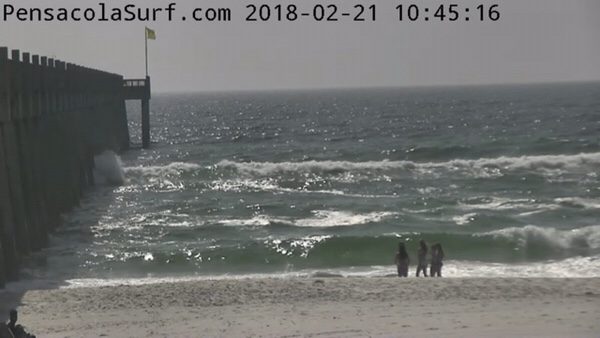 Wednesday Mid-Day Beach and Surf Report 2/21/18