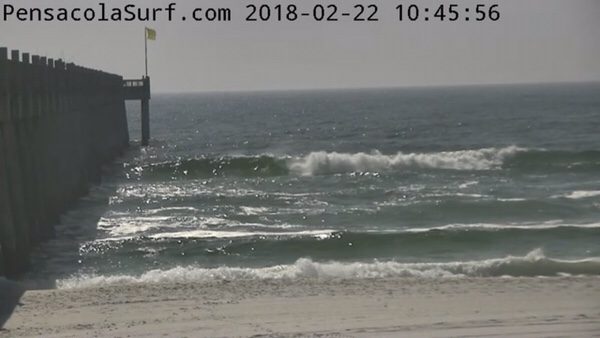 Thursday Midday Beach and a Surf Report 2/22/18