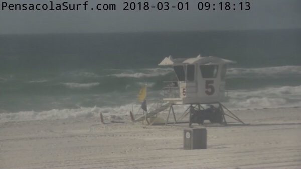 Thursday Mid-Morning Beach and Surf Report 3/1/18