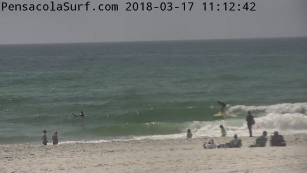 Saturday Mid-day Beach and Surf Report 3/17/18