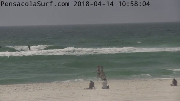 Saturday Mid-Day Beach and Surf Update 4/14/18