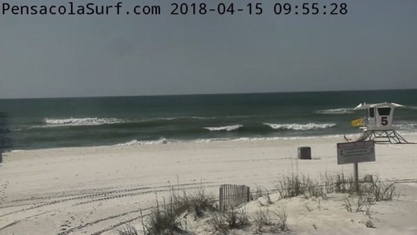 Sunday Mid-Morning Beach and Surf Update 4/15/18